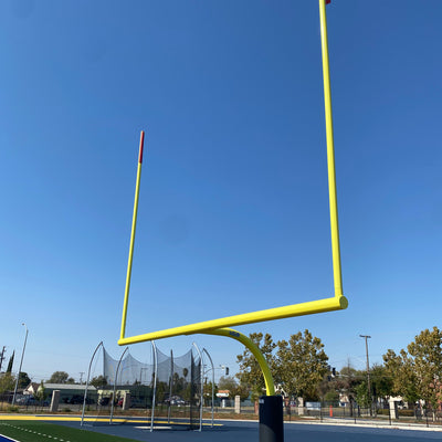 Football Goalpost with Ground Sleeve