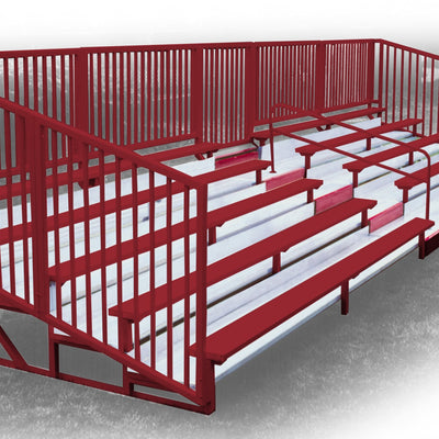 Modular Closed Deck Bleachers
