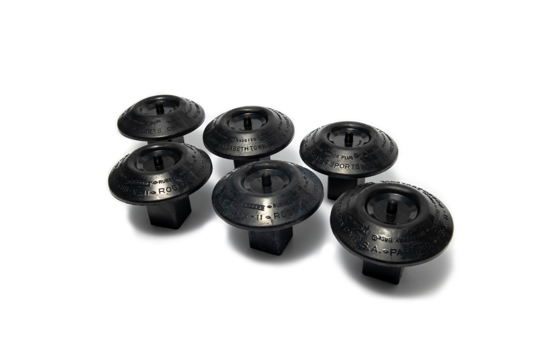 Black Anchor Plugs - Set of 6 - All - UCS Spirit