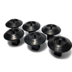 Black Anchor Plugs - Set of 6
