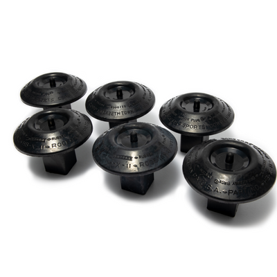 Black Anchor Plugs - Set of 6